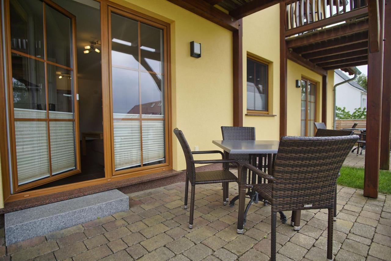 Schicke Fewo Mit Terrasse, Gratis Nutzung Vom Ahoi Erlebnisbad Und Sauna In Sellin - Haus De Niege Wech Fewo 02 Thiessow Bagian luar foto
